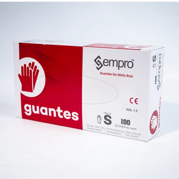 Guantes de nitrilo negros Sempro