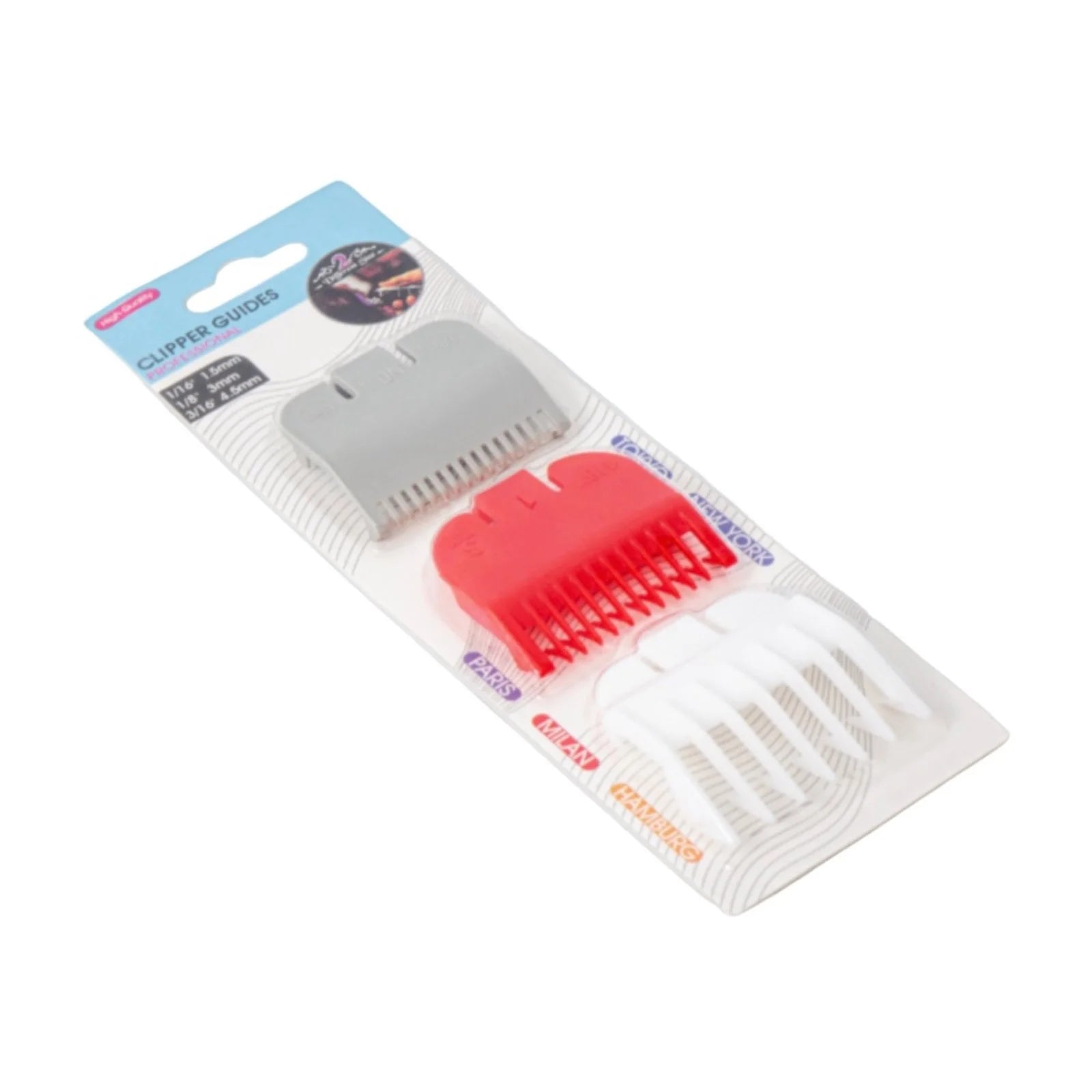 Kit guias plasticas x 3 und