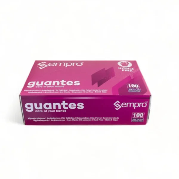 Guantes de nitrilo negros Sempro